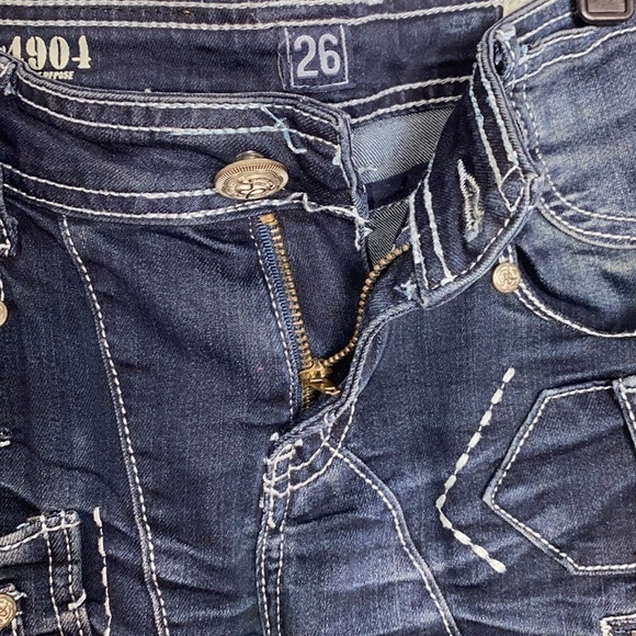 Jrag Jeans JRW 4904 dark blue partially washed Size 26 - Picture 11 of 15